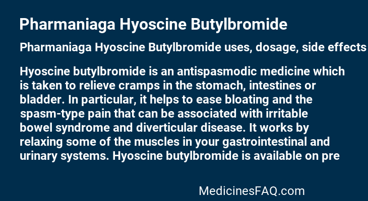 Pharmaniaga Hyoscine Butylbromide