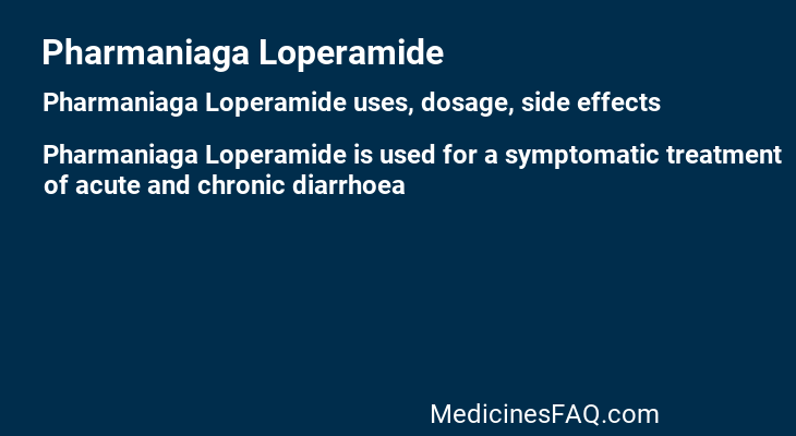 Pharmaniaga Loperamide