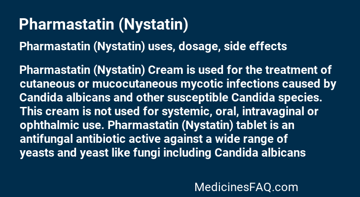 Pharmastatin (Nystatin)