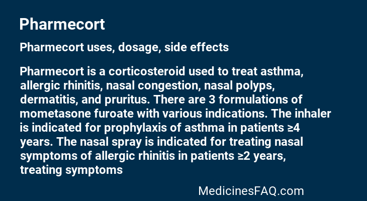 Pharmecort