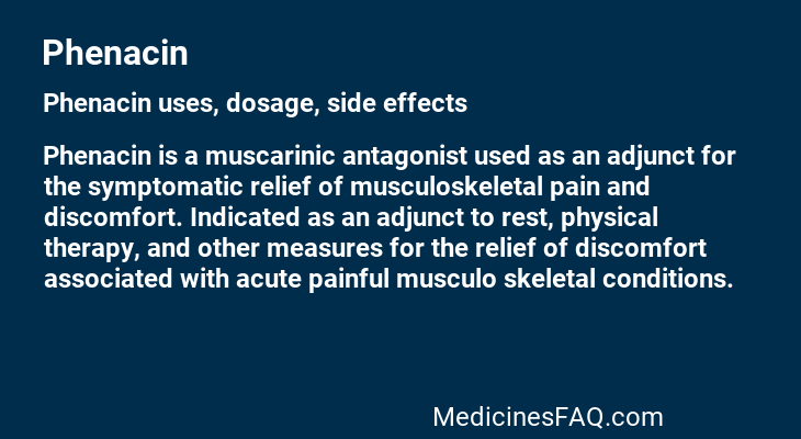 Phenacin