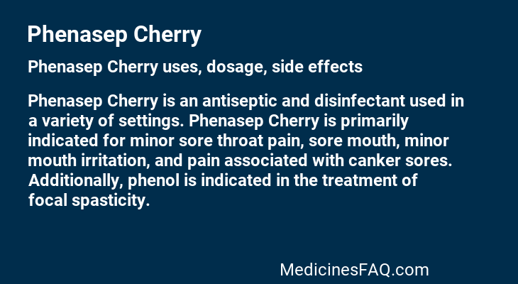 Phenasep Cherry