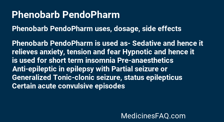 Phenobarb PendoPharm