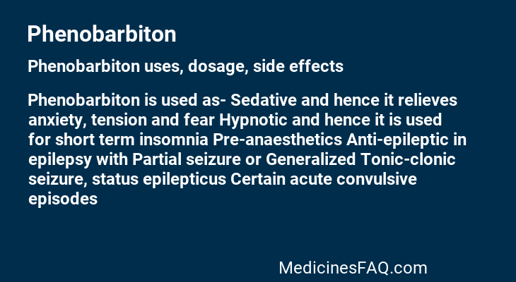 Phenobarbiton