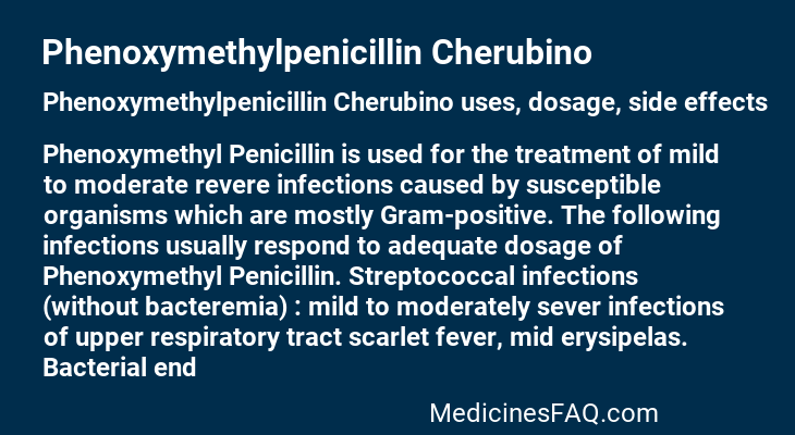 Phenoxymethylpenicillin Cherubino