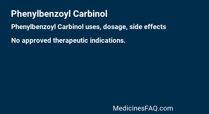 Phenylbenzoyl Carbinol
