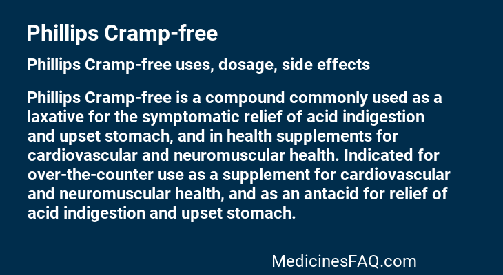 Phillips Cramp-free