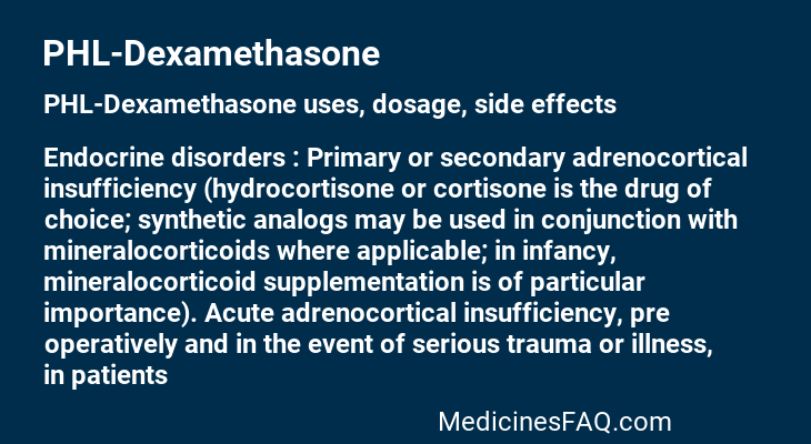PHL-Dexamethasone