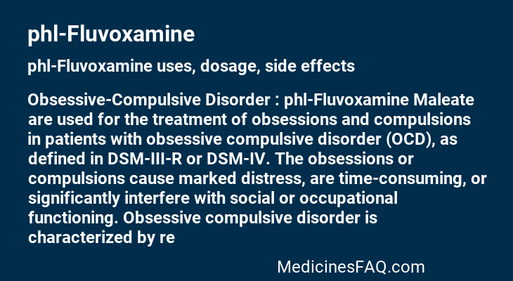 phl-Fluvoxamine