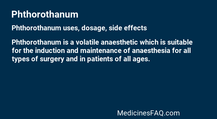 Phthorothanum