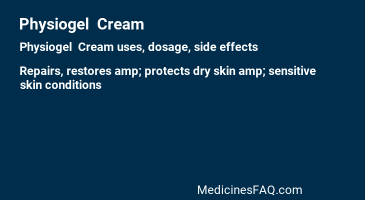 Physiogel  Cream