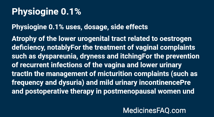 Physiogine 0.1%