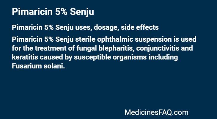 Pimaricin 5% Senju