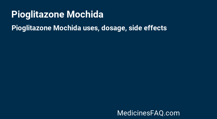 Pioglitazone Mochida