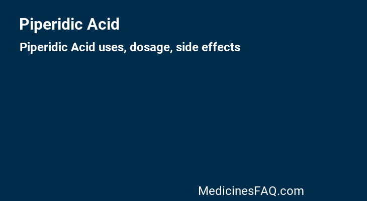 Piperidic Acid