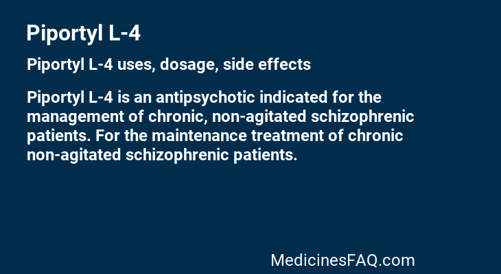 Piportyl L-4