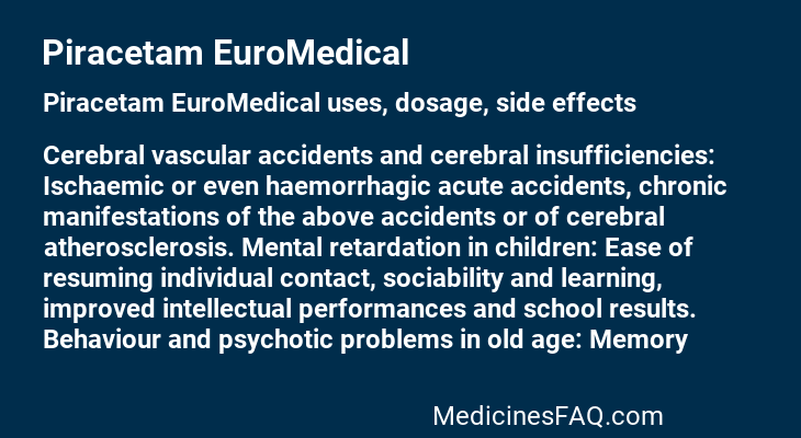 Piracetam EuroMedical