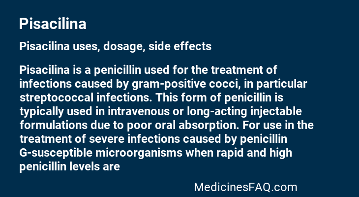 Pisacilina