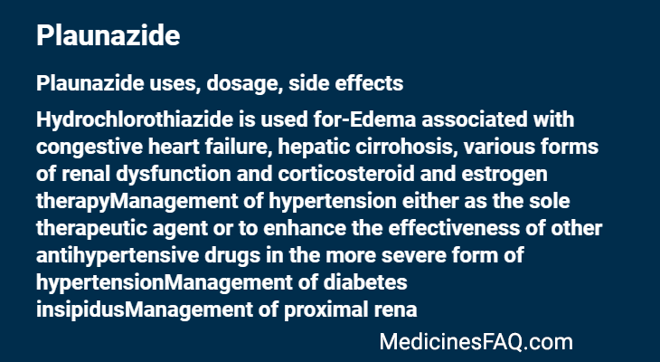 Plaunazide