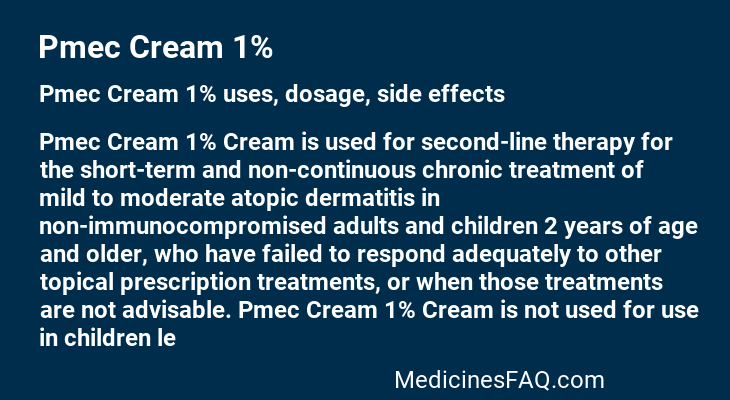 Pmec Cream 1%