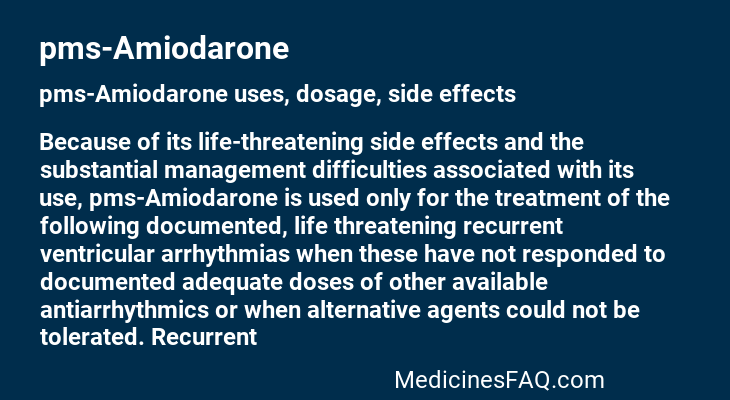 pms-Amiodarone