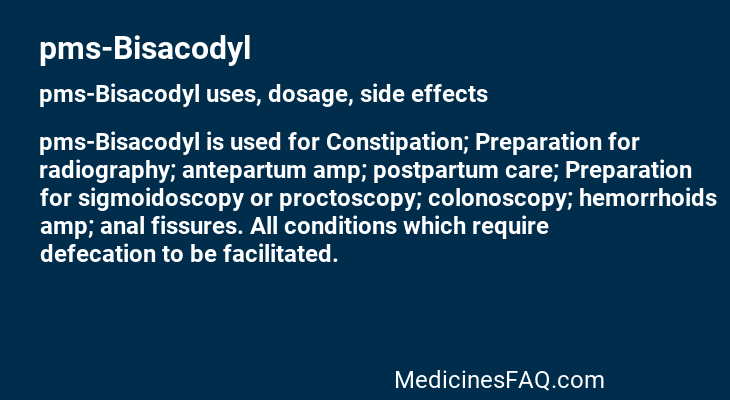 pms-Bisacodyl