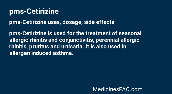 pms-Cetirizine