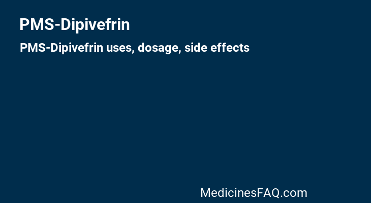 PMS-Dipivefrin