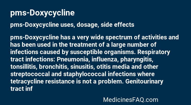 pms-Doxycycline