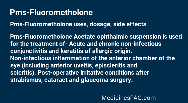 Pms-Fluorometholone