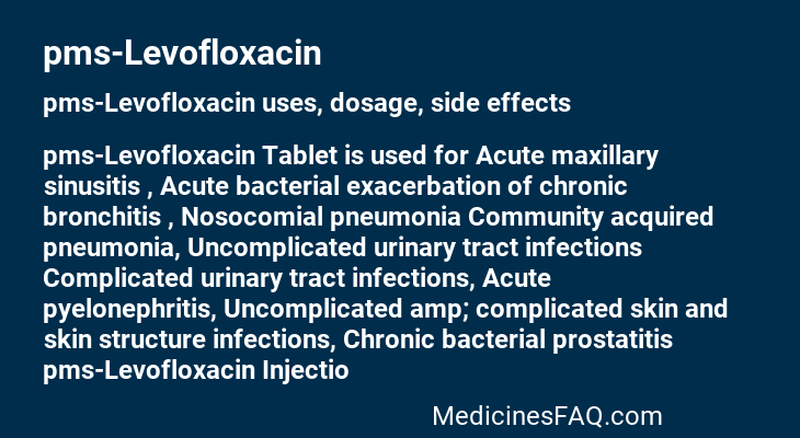 pms-Levofloxacin