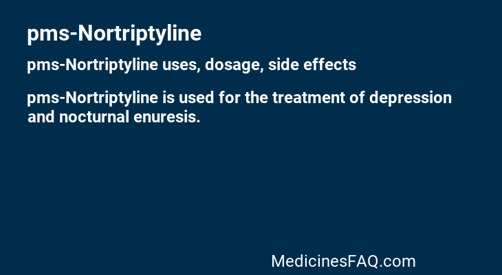 pms-Nortriptyline