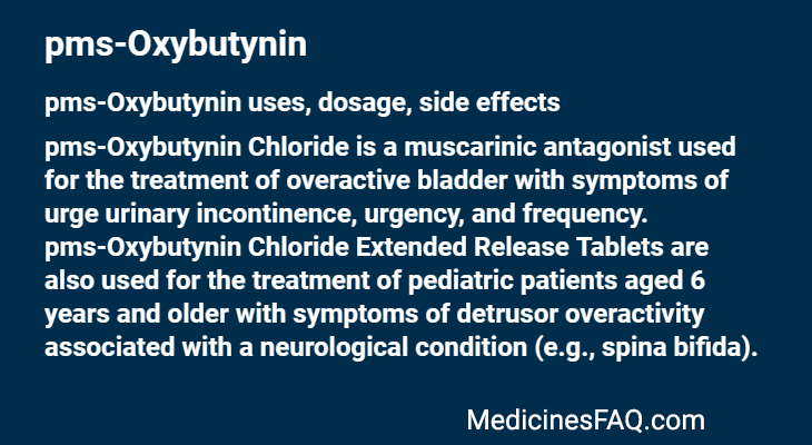 pms-Oxybutynin