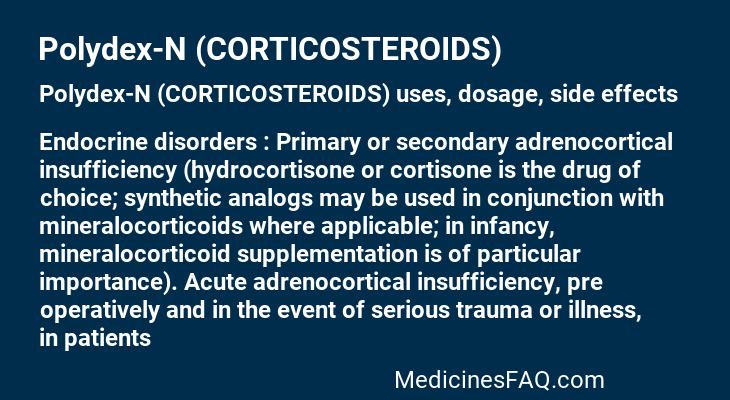 Polydex-N (CORTICOSTEROIDS)