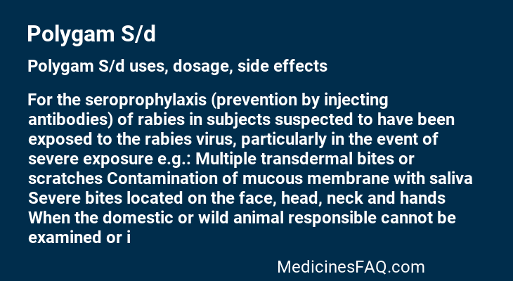 Polygam S/d