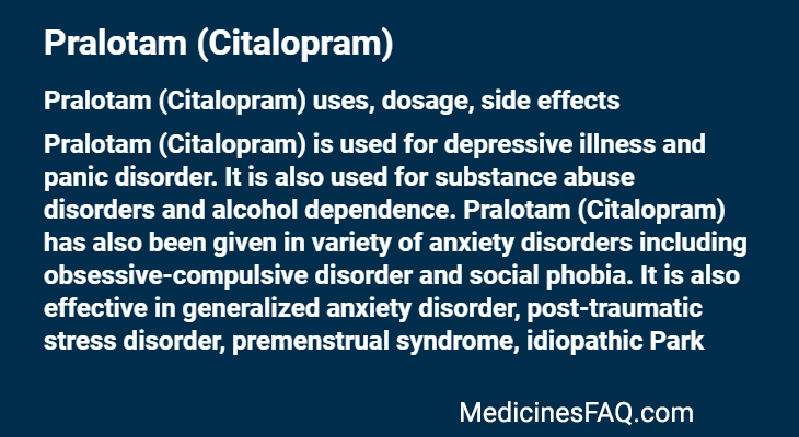 Pralotam (Citalopram)