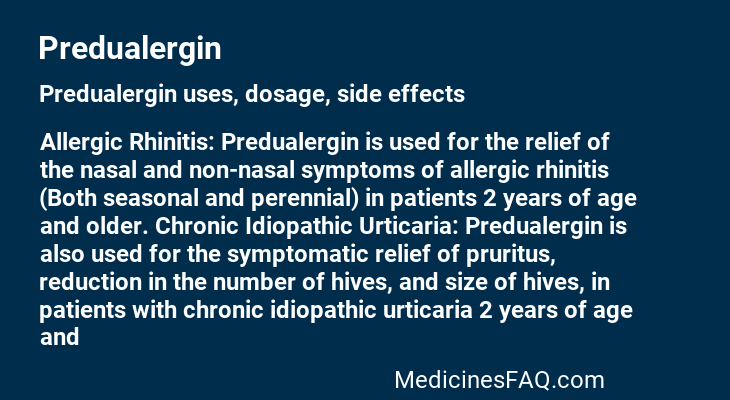 Predualergin