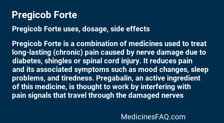 Pregicob Forte