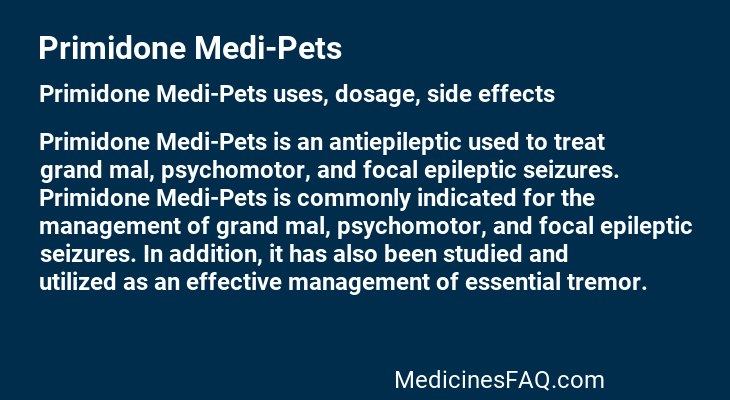 Primidone Medi-Pets