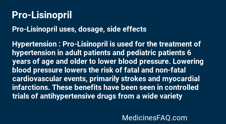 Pro-Lisinopril