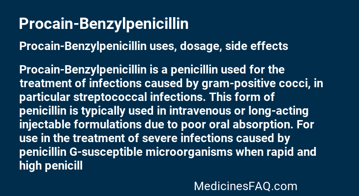 Procain-Benzylpenicillin