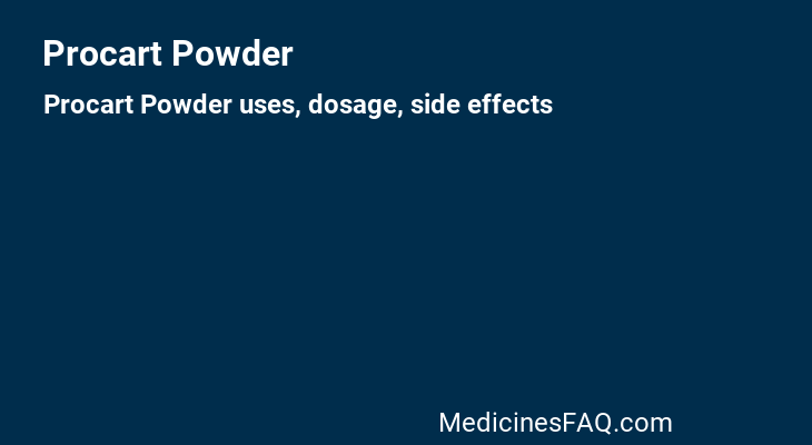 Procart Powder