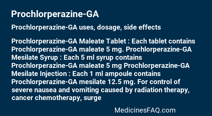 Prochlorperazine-GA