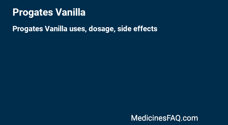 Progates Vanilla