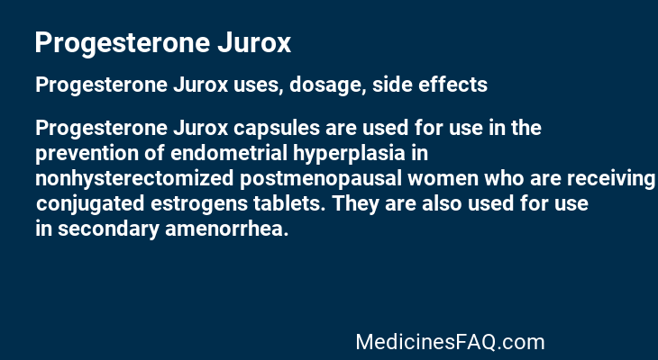 Progesterone Jurox