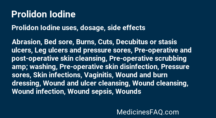 Prolidon Iodine