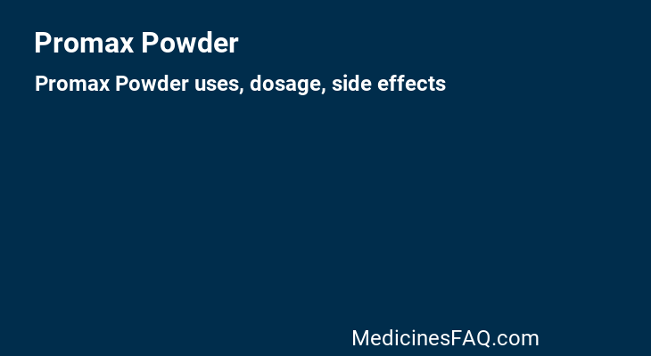 Promax Powder
