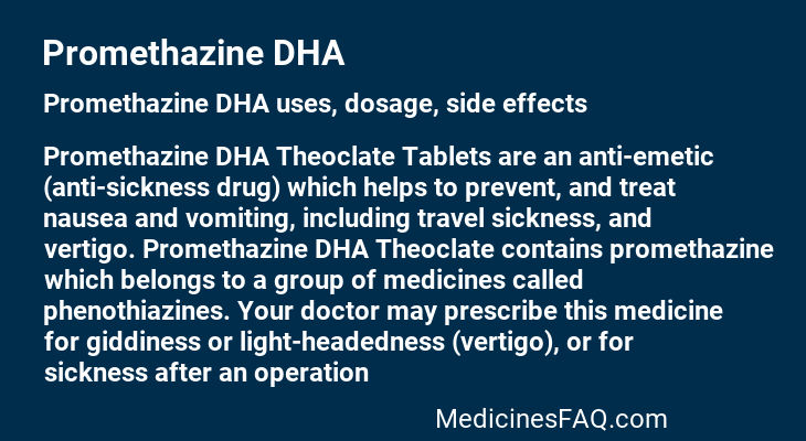 Promethazine DHA
