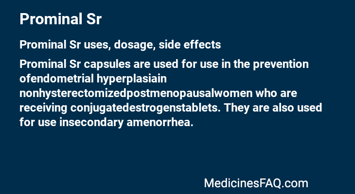 Prominal Sr