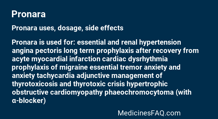 Pronara